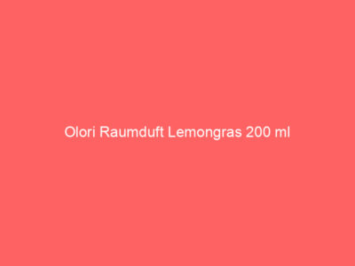 Olori Raumduft Lemongras 200 ml 1