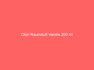 Olori Raumduft Vanille 200 ml 1