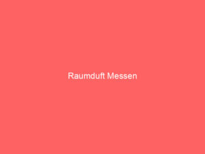 Raumduft Messen 1