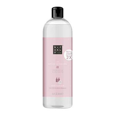 RITUALS Handseife Nachfüllpackung von The Ritual of Sakura, 600 ml – Mit Reismilch & Kirschblüte – Hautpflegende & Hauterneuernde Eigenschaften